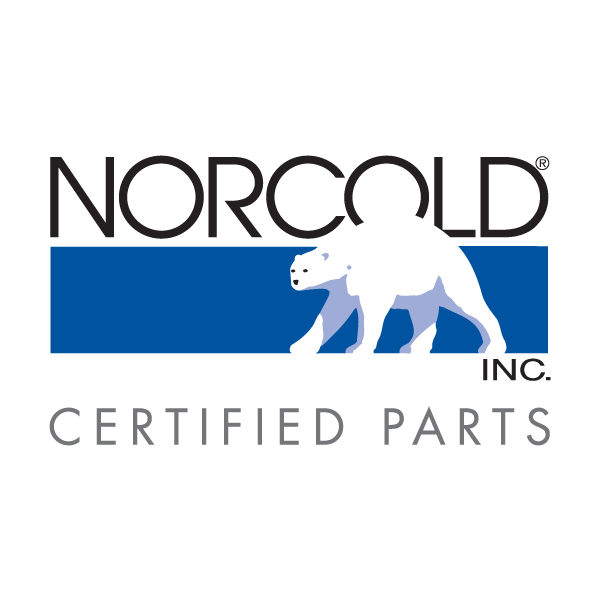 Norcold 629758 Black Upper Refrigerator Glass Panel