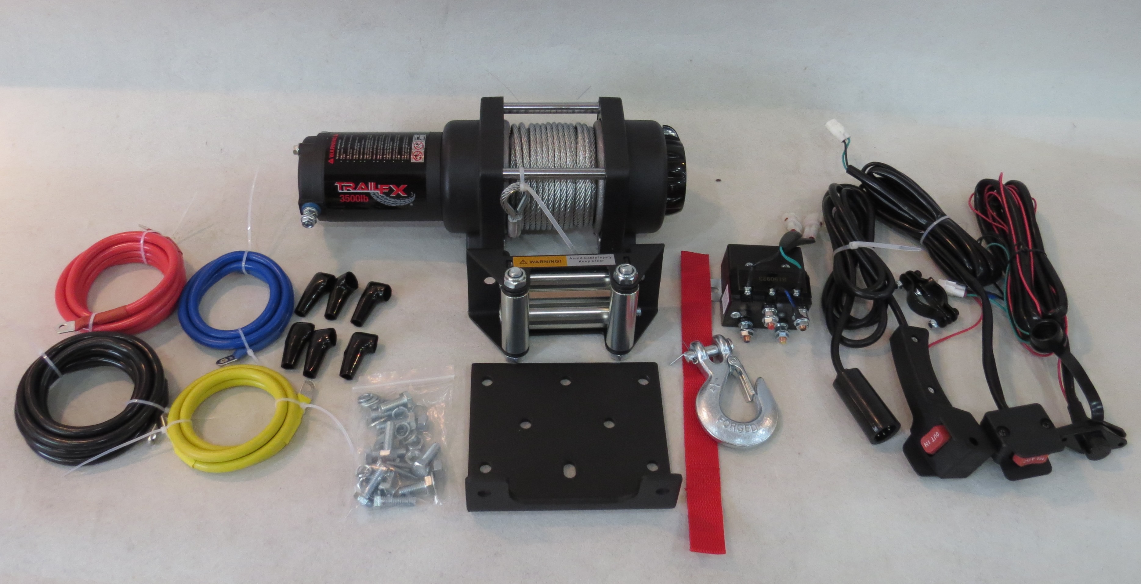 Trailfx W35b Tfx 3500Lb Wire Rope Winch